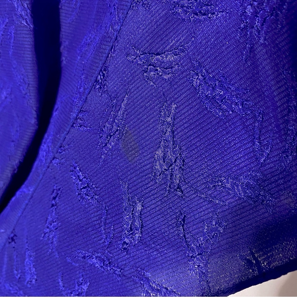 Vintage Sophisticate Purple Cocktail Dress Prom dress Mini Dress 5/6 - Picture 9 of 16